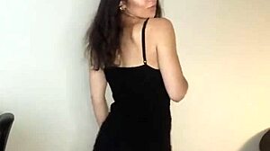 Fit teen 18+ nadia diamo models lingerie in heels