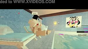 Intense Pool Sex With Subscriber Features Big Ass And Monster Cock!