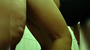 asian sex in bathroom with loud moaning pinay 😈