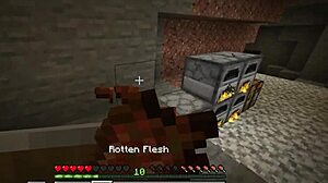 i mine like crazy in minecraft without pills, you won't believe minute 24 part 1