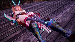 Witch Alice's Seductive Footjob