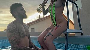 Paying the Pool Boy for Tease Video