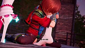 Witch Alice's Seductive Footjob