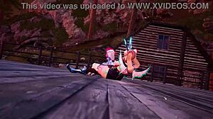 Witch Alice's Seductive Footjob