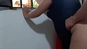 the unfaithful fiancee in a private moment