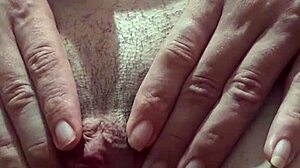 Petite teen exposes hairy pussy in street shorts