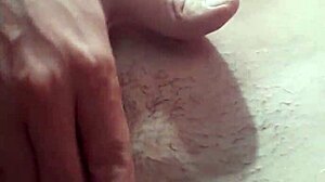 Petite teen exposes hairy pussy in street shorts