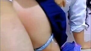 after beers spied her masturbating and punished her with sex after class mexican student becomes semen deposit