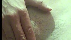 Petite teen exposes hairy pussy in street shorts