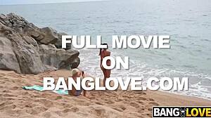 Lia Lin, Papi Rodriguez, Benny Banana enjoy public beach time