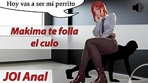 joi anal asmr with makima making you fuck like a dog in spanish voice