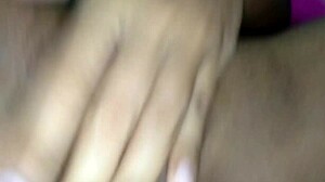 Busty blonde teases with her anal plug, masturbating to a delicious cum