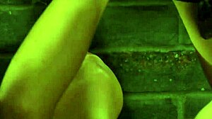 Busty big boobs lesbian slave touched and kissed by dom mistress