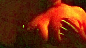 Red Room Encounter Where Stepmom Seduces with Her Big Tits and Ass