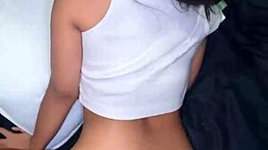 Is this beautiful 18yo Thai girl ready for a huge white cock in her tight pussy?