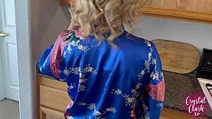 stepmoms and step-aunts enjoy epic edc weekend with blowjobs and sex