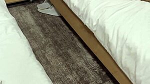 did she like my sperm? i caught a naked turkish girl in hijab and fucked her in the hotel