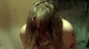 Esclave f submits to autoseance belt and intense domination