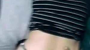 Pov Doggystyle Fucking On Big Bed During Webcam With Laptop