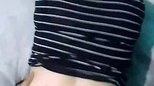 Pov Doggystyle Fucking On Big Bed During Webcam With Laptop