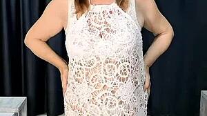 mature busty stepmom seduces in pov role-play