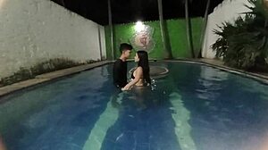 Mackencie, my new stepsister, intensely wants to try a big hard cock for the first time