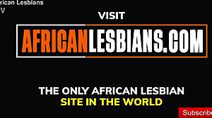 African friends reunite in shower for intense licking