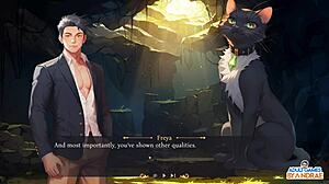 Episode 14 features Leila getting fucked by the table in an intense lust gameplay scene with big cock and squirting