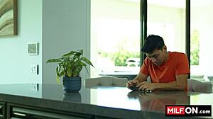 Natural Sexy Big Tit Blonde Teen 18+ Seduces Her Friend and Sucks Him Dry - Katie Morgan Max Fills