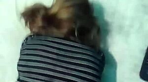 Pov Doggystyle Fucking On Big Bed During Webcam With Laptop