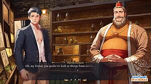 Episode 14 features Leila getting fucked by the table in an intense lust gameplay scene with big cock and squirting