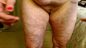 Stripping While Describing Body Then Cumming In Intriguing Contrast