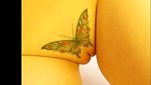 crystal butterfly pussy tattoo music