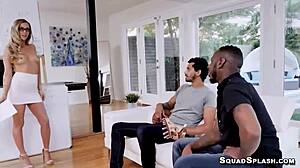 Karla Kush Takes Two Massive Black Cocks In Intense 3some