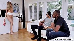 Karla Kush Takes Two Massive Black Cocks In Intense 3some