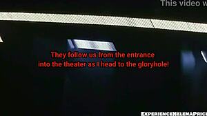 gloryhole date night with my cuckold experience helena price