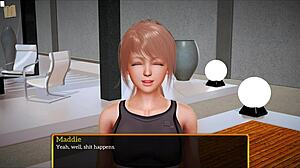 Redhead Riding Monster Cock In Cowgirl Position