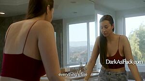 bedroom betrayal a celebritys apprentice fucks a horny groupie and her step sis joins in