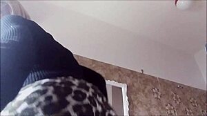 Young 18+ stepmommy engages in anal assfucking with taboo roleplay