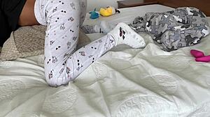 i was very bored at home masturbating with toys