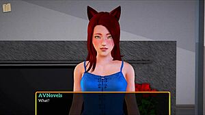 Redhead Riding Monster Cock In Cowgirl Position