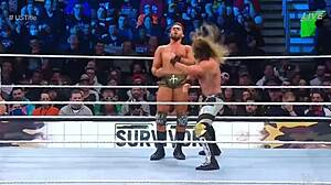 who will survive seth rollins vs austin theory vs bobby lashley