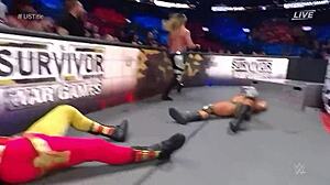 who will survive seth rollins vs austin theory vs bobby lashley