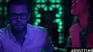 Loser husband catches his cheating wife angela white in a wild orgy fuckfest