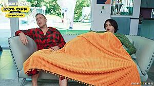 little 18+ swallows deep in brazzers scene, enter xvpromo for discount