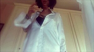 Young 18+ stepmommy engages in anal assfucking with taboo roleplay