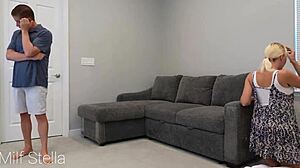 the sneaky sock-wearing babysitter gets caught in pornventures babysitting episode 16.