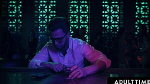 Loser husband catches his cheating wife angela white in a wild orgy fuckfest