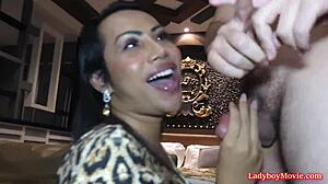 Amateur Ladyboy Yoyo Blows Intriguingly