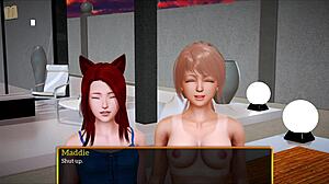 Redhead Riding Monster Cock In Cowgirl Position